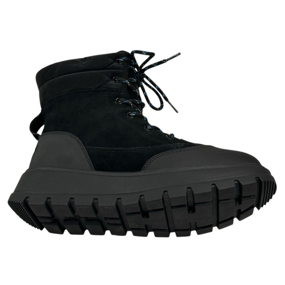 Koolaburra by UGG Deza Lace-Up Utility Boots Womens Sz. 9 Black Suede New $120 A - Picture 8 of 15